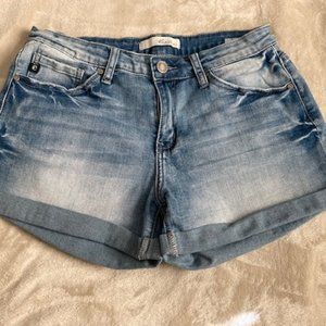 Kancan Denim Blue Jean Shorts L